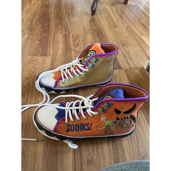 Irregular Choice Scooby-Doo Zoinks Trainers Mismatched Shoes Rare Size 39 US 8 main image 6